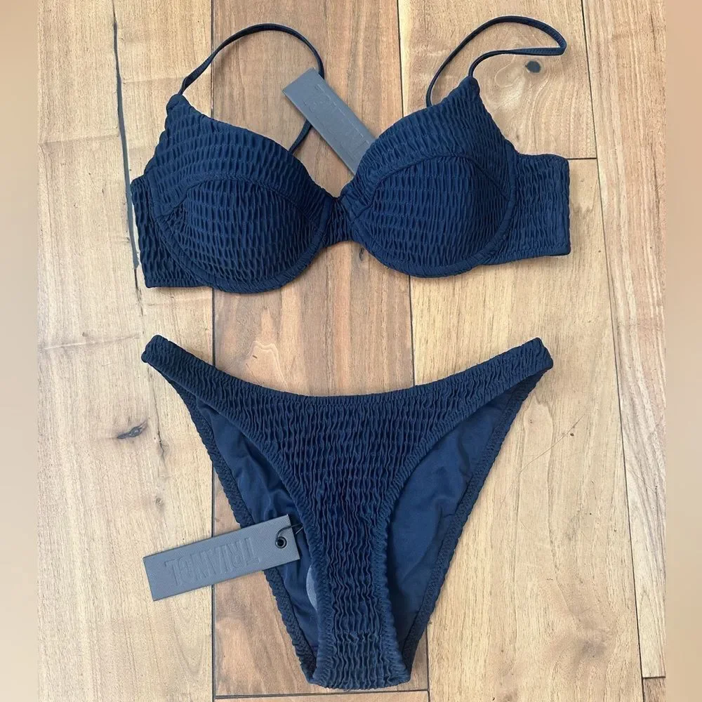 triangl swimwear ruched bra